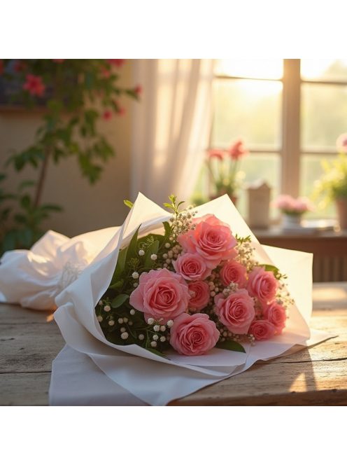 Kalapcsomagoló papír íves, selyem papír 60 x 80cm 10 kg/csomag Bluering®