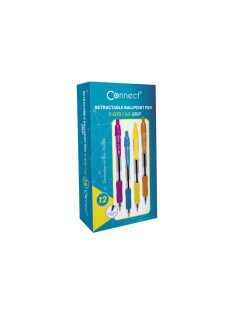   Golyóstoll Fornax F-70 grip, világos kék design, írásszín kék