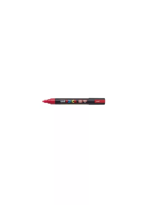 Dekormarker 1,8-2,5mm, Uni Posca PC-5M fluor piros
