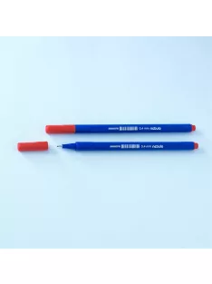   Rostirón, tűfilc 0,4mm, háromszög test Nebulo 722-B, piros