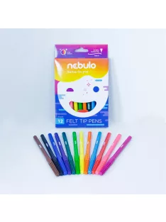 Rostírón filctoll vízbázisú Nebulo 12 klf. Szín