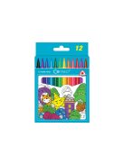 Rostirón, filctoll készlet, Connect háromszög testű, 12 klf. Szín