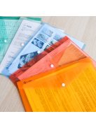 Irattartó tasak A4, PP patentos Bluering® transzparens pink