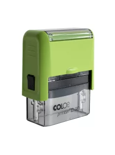 Bélyegző C30 Colop zöld átlátszó ház/kék párna