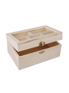 Fadobozka 5 rekesszel, 20x13x9,5cm