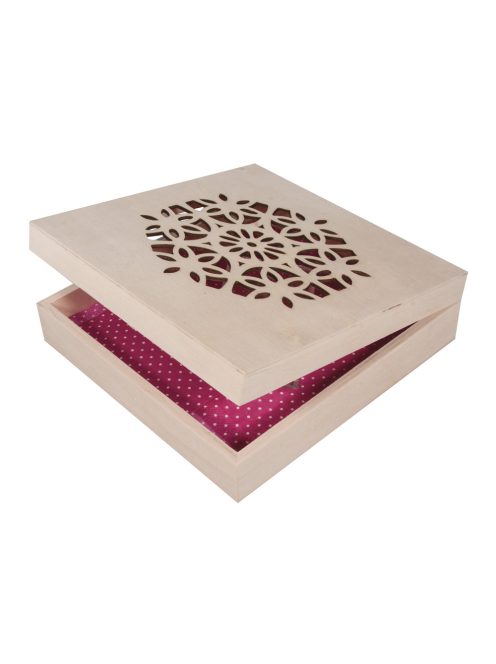 Fadoboz, 18,5x18,5x5cm, belül 17x17cm