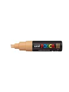 Dekormarker 8mm, Uni Posca PC-8K világos narancs