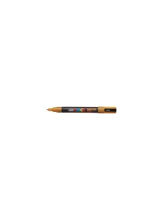 Dekormarker 0,9-1,3mm, Uni-Posca PC-3ML csillámló narancs