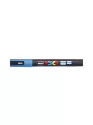 Dekormarker 0,9-1,3mm, Uni-Posca PC-3ML csillámló világoskék