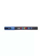 Dekormarker 0,9-1,3mm, Uni-Posca PC-3ML csillámló kék