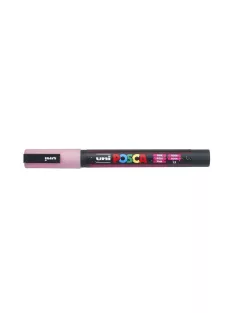   Dekormarker 0,9-1,3mm, Uni-Posca PC-3ML csillámló rózsaszín