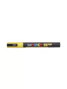 Dekormarker 0,9-1,3mm, Uni-Posca PC-3ML csillámló sárga