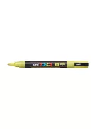 Dekormarker 0,9-1,3mm, Uni-Posca PC-3ML csillámló sárga
