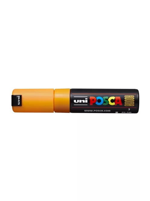 Dekormarker 4,5-5,5mm, Uni-Posca PC-7M ragyogó sárga