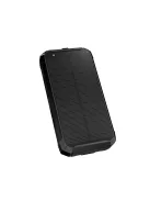 Powerbank napelemes 15W 2X USB-A + USB-C Platinet fekete
