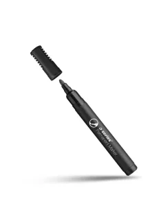 Alkoholos marker 3mm, kerek végű A-series fekete