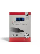 Alkoholos marker 3mm, kerek végű A-series kék