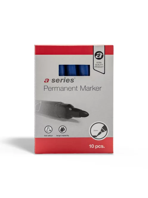 Alkoholos marker 3mm, kerek végű A-series kék