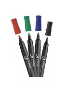 Alkoholos marker készlet, 3mm, kerek hegyű 4-es készlet A-series