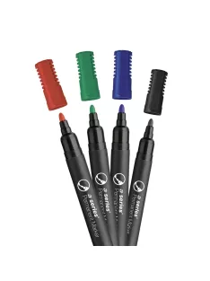   Alkoholos marker készlet, 3mm, kerek hegyű 4-es készlet A-series