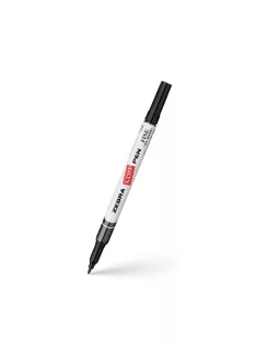   Alkoholos marker 1,5 mm, kúpos Zebra Name Pen Fine írásszín fekete