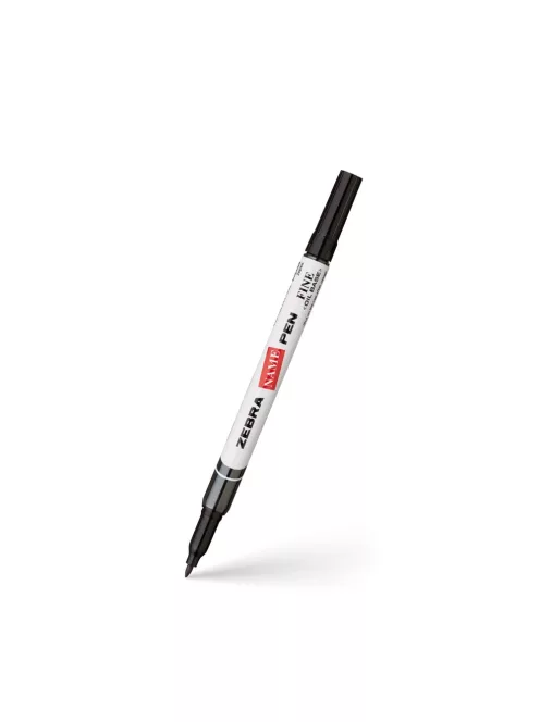 Alkoholos marker 1,5 mm, kúpos Zebra Name Pen Fine írásszín fekete