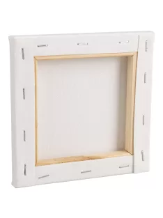 Keretre feszített vászon, 15x15x1,6cm, 100% pamut, 300g/m?
