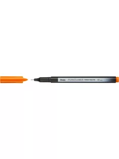 Rostirón, tűfilc 0,4mm, Pentel Pointliner narancssárga