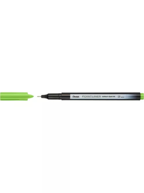 Rostirón, tűfilc 0,4mm, Pentel Pointliner almazöld