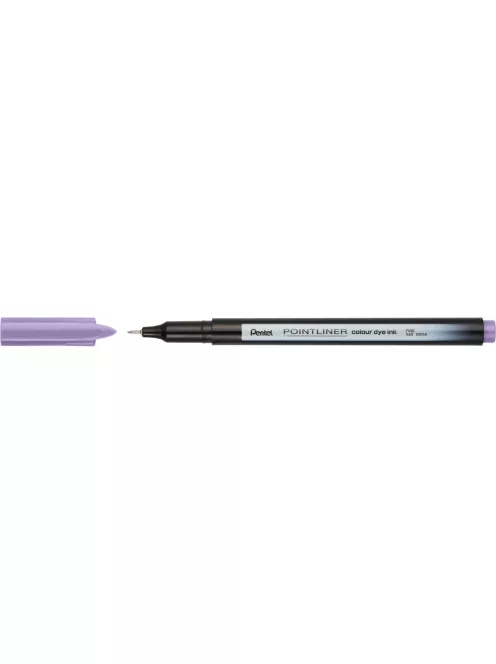 Rostirón, tűfilc 0,4mm, Pentel Pointliner levendula