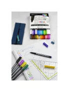 Rostirón, tűfilc 0,4mm, Pentel Pointliner levendula