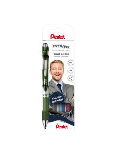   Rollertoll zselés 0.7mm, Pentel EnerGel BL77-4, írásszín fekete, sötétkék, burgundi, sötétzöld
