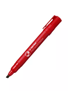 Alkoholos marker 2-5mm, vágott végű A-series piros