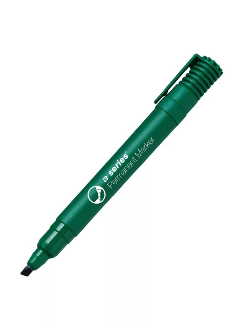 Alkoholos marker 2-5mm, vágott végű A-series zöld