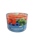 Hegyező 1 lyukú műanyag Connect különféle színek