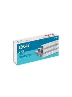 Tűzőkapocs 23/6 1000 db/doboz EAGLE