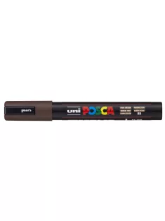 Dekormarker 1,8-2,5mm, Uni Posca PC-5M sötétbarna