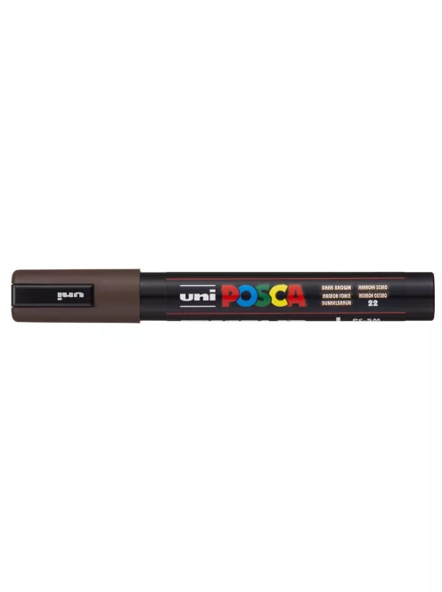 Dekormarker 1,8-2,5mm, Uni Posca PC-5M sötétbarna