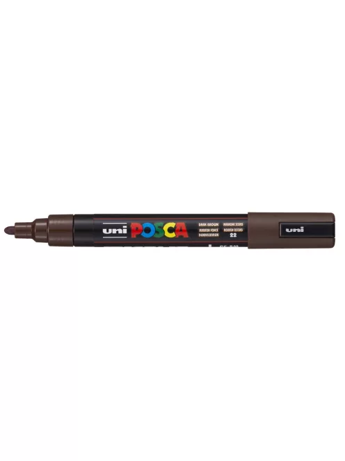 Dekormarker 1,8-2,5mm, Uni Posca PC-5M sötétbarna