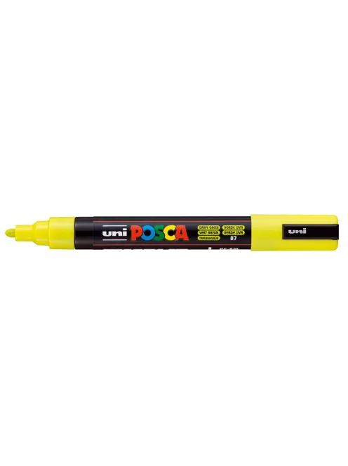 Dekormarker 1,8-2,5mm, Uni Posca PC-5M szőlőzöld