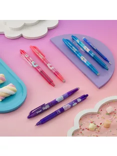   Rollertoll 0,7mm, törölhető Pilot Frixion Clicker Fancy Coral Pink, írásszín kék