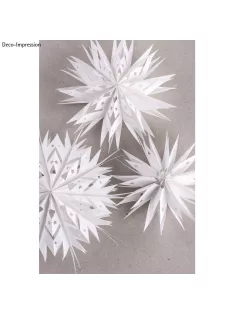 Mini papírtasak, fehér, 5,3x11,5 cm, 50 db