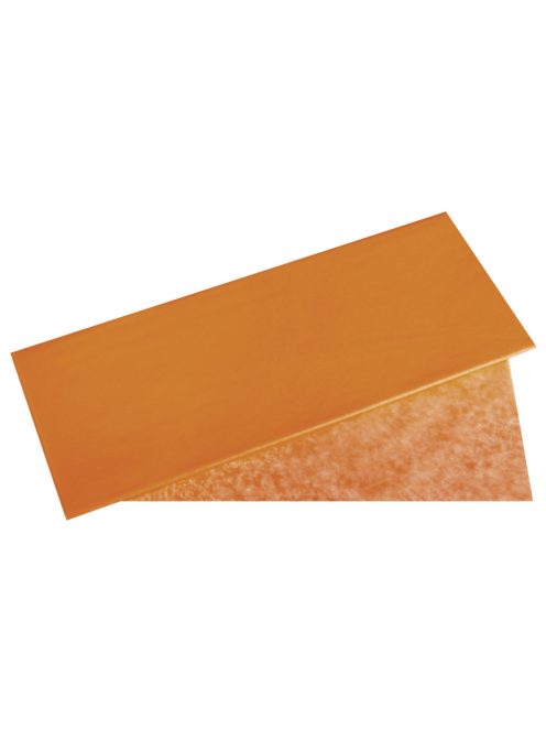 Selyempapír, narancssárga, 50x75cm, 17g/m?, színtartó, 5 ív/csom.