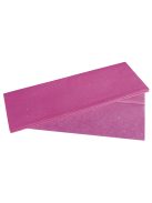 Selyempapír csillámos, pink, 50x75cm, 17g/m?, színtartó, 3 ív/csom.