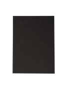 Barkácskarton, A4, fekete, 220g/m2, 50Blatt