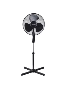   Ventilátor álló 16" 40cm átmérő 40W, fekete Platinet