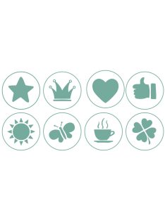 Kekszbélyegző készlet, 10-darabos