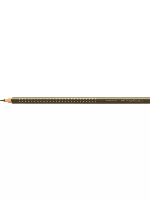 Színes ceruza háromszögletű GRIP Faber-Castell olivazöld
