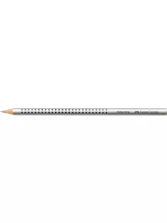   Színes ceruza háromszögletű GRIP Faber-Castell metál ezüst
