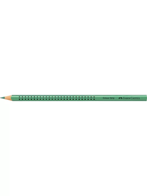 Színes ceruza háromszögletű GRIP Faber-Castell metál zöld
